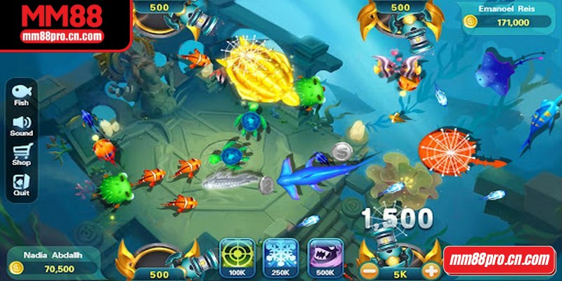 Bắn cá Jackpot mở ra thế giới đại dương rực rỡ