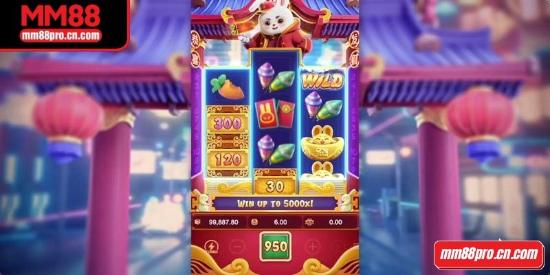 Fortune Rabbit được nổ hũ MM88 đầu tư đồ họa hút mắt